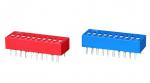 Slide Recessed type dip switch 1~12pins